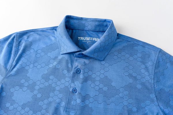 MFP Tru-FIT Athletic Cobalt Blue Polo
