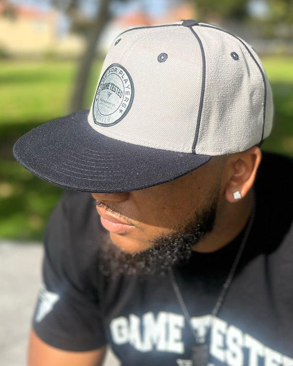 Game Day Pro Cap Black on Gray