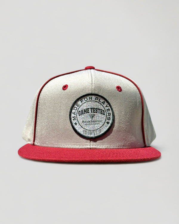 Game Day Pro Cap Red on Gray
