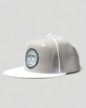 Game Day Pro Cap White on Gray