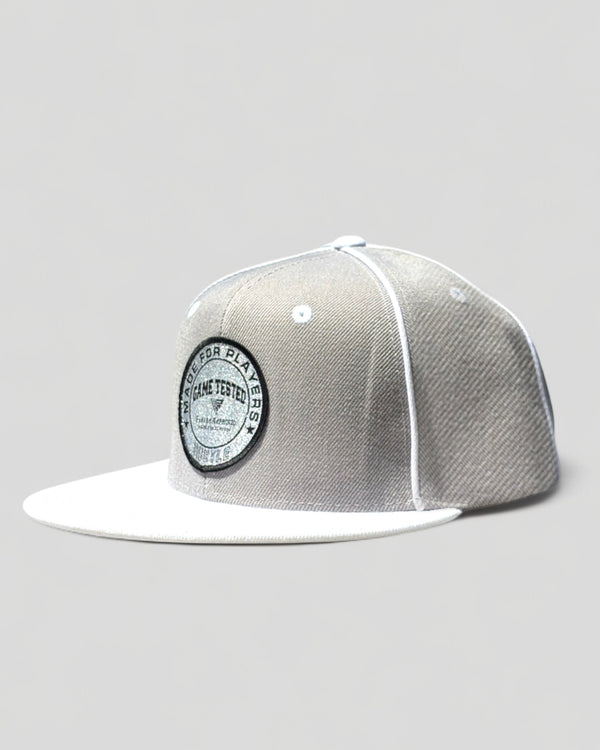 Game Day Pro Cap White on Gray