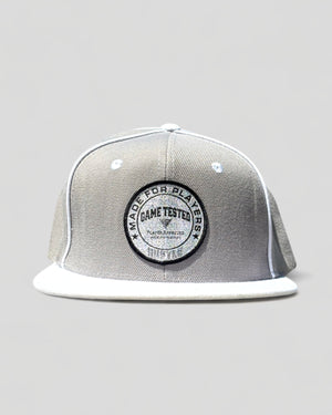 Game Day Pro Cap White on Gray