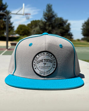 Game Day Pro Cap Blue on Gray