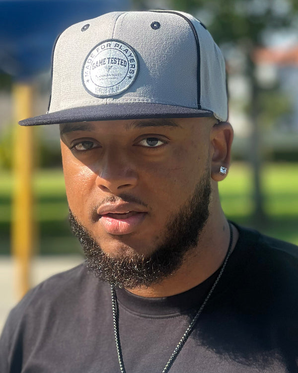 Game Day Pro Cap Black on Gray
