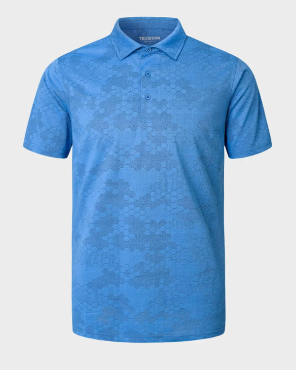 MFP Tru-FIT Athletic Cobalt Blue Polo