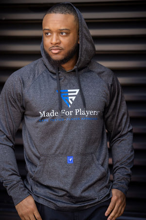 Made For Players Long Sleeve Athletic Tee Pullover Hoodie