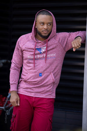 Made For Players Long Sleeve Athletic Tee Pullover Hoodie