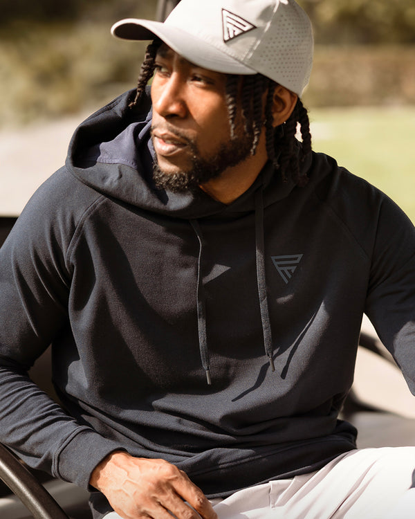 Premium Comfort Active Navy Blue Hoodie