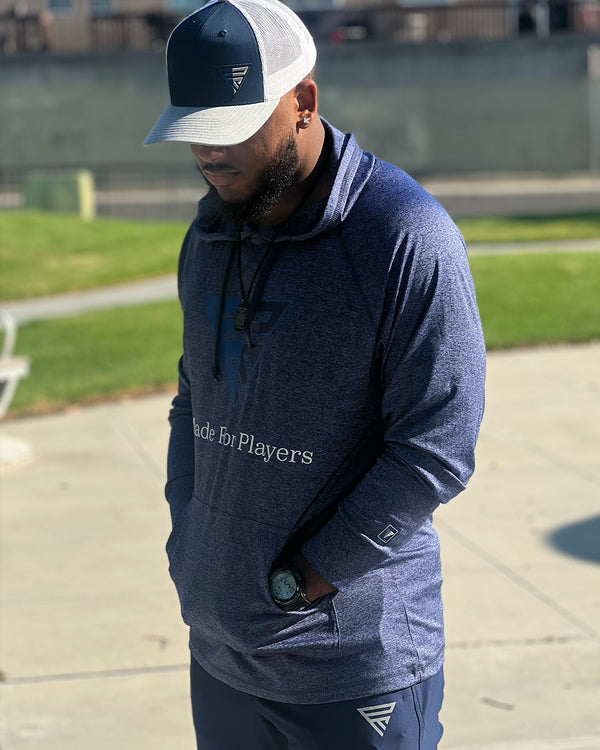 Legacy Logo Tri-Tone Trucker Blue