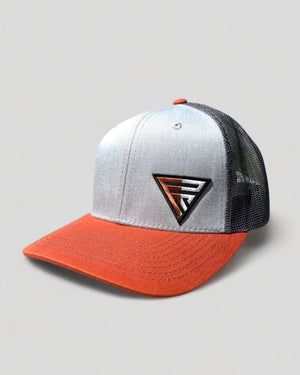 Legacy Logo Tri-Tone Trucker Gray