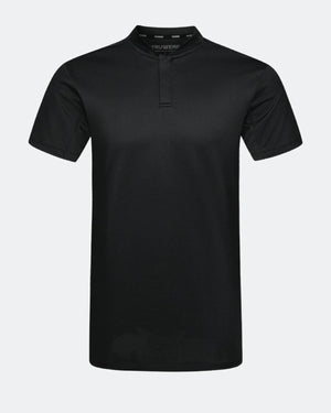 MFP Premium Athletic Tru-FIT Black Blade Polo